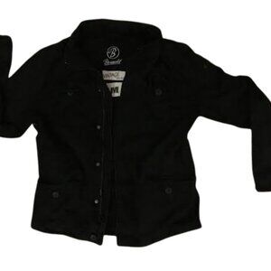 VINTAGE BIKER STYLED JACKET (OVER 5+ POCKETS & A SECRET HOOD IN THE NECK AREA )